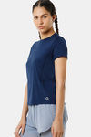Amante Anti Microbial Relaxed Top - Pageant Blue — thumbnail 2